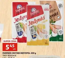 Parówki jedynki Indykpol Samo Dobro
