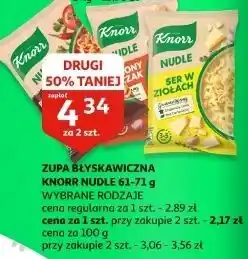Auchan Pomidorowe łagodne Knorr Nudle oferta