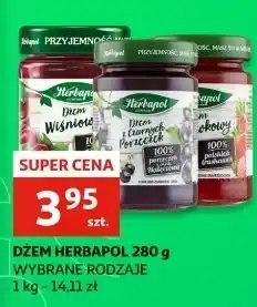Auchan Dżem truskawkowy Herbapol oferta