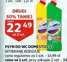 Auchan Płyn do wc citrus fresh Domestos oferta