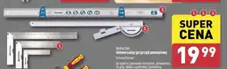 Linijka z podziałką i poziomicą Workzone