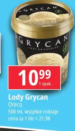 E.Leclerc Lody śmietankowe Grycan oferta