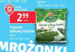 Szpinak siekany brykiet Wiodąca Marka Notre Jardin