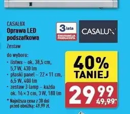 ALDI Zestaw lamp Casalux oferta