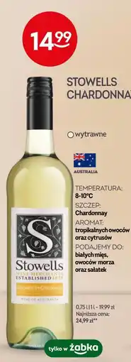 Żabka Stowells Chardonnay oferta
