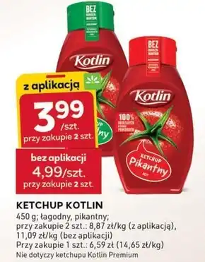 Stokrotka Optima Kotlin Ketchup łagodny 450 g oferta