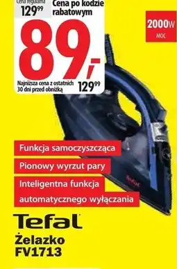 Media Expert Żelazko Tefal oferta