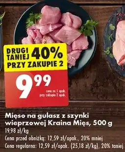 Biedronka Gulasz Kraina Mięs oferta