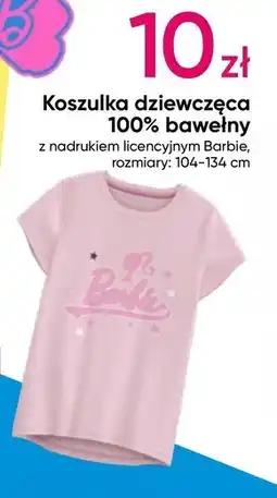 Pepco Koszulka dziewczęca Barbie oferta
