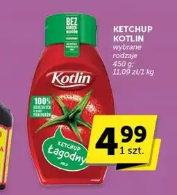 ABC Kotlin Ketchup łagodny 450 g oferta