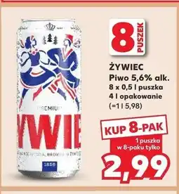 Kaufland Żywiec Piwo jasne 500 ml oferta