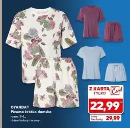 Kaufland Piżama damska Oyanda oferta