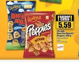 Topaz Peppies Chrupki ziemniaczano-pszenne o smaku bekonu 100 g oferta