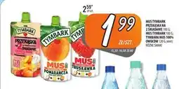 Społem Szczecin Tymbark Mus jabłko wiśnia banan 120 g oferta