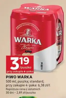 Stokrotka Optima Warka Classic Piwo jasne 4 x 500 ml oferta