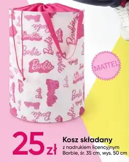 Pepco Kosz składany Barbie oferta