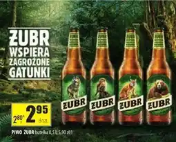 Społem Szczecin Żubr Piwo jasne 500 ml oferta