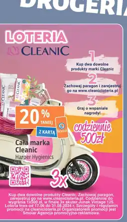 Chusteczki do demakijażu rose balance formula Cleanic