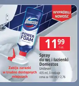 E.Leclerc Spray czyszczący Domestos Power Foam oferta