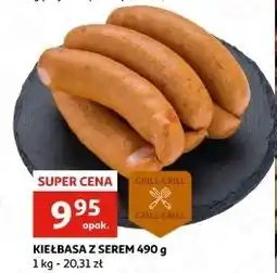 Auchan Kiełbasa z serem oferta