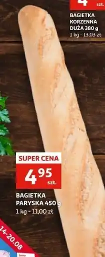 Auchan Bagietka paryska oferta