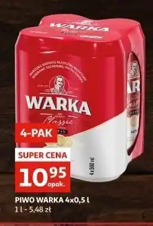 Auchan Piwo Warka oferta