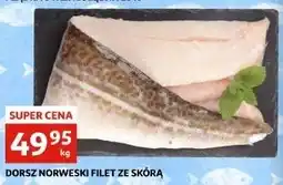 Auchan Dorsz norweski filet ze skórą oferta