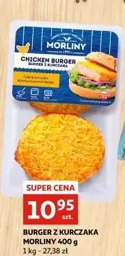 Auchan Chicken burger z kurczaka Morliny oferta