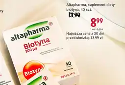 Rossmann Suplement diety biotyna Altapharma oferta