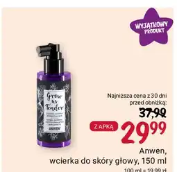 Rossmann Ziołowa wcierka rozgrzewająca Anwen Grow Me Tender oferta