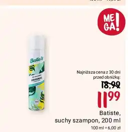 Rossmann Szampon do włosów suchy original Batiste Dry Shampoo oferta
