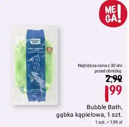 Rossmann Gąbka z duo masażem Bubble Bath oferta
