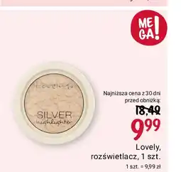 Rossmann Puder rozświetlający Lovely Silver Highlighter oferta