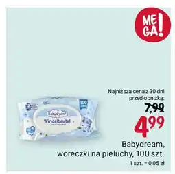 Rossmann Woreczki na pieluchy Babydream oferta