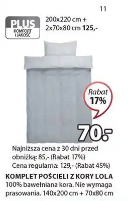 JYSK Komplet pościeli oferta
