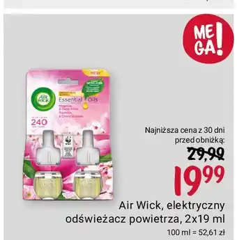 Rossmann Wkład księżycowa lilia otulona satyną Air Wick Electric Essential Oils oferta