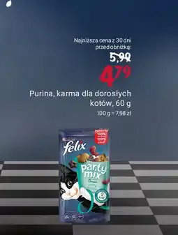 Rossmann Karma dla kotów ocean mix Purina Felix Party Mix oferta