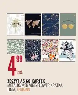 E.Leclerc Zeszyt a5/60 k. linia metaliza Beniamin oferta