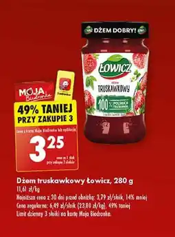Biedronka Dżem truskawkowy Łowicz oferta