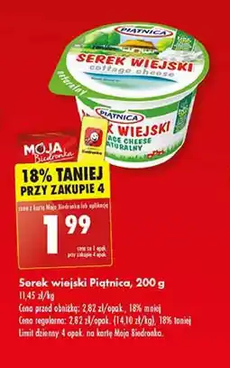 Biedronka Serek wiejski Piątnica oferta