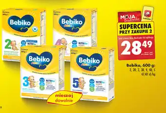 Biedronka Mleko modyfikowane Bebiko oferta