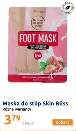 Action Maska do stóp Skin Bliss oferta