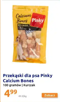Action Przekąski dla psa Pinky Calcium Bones 100 g oferta