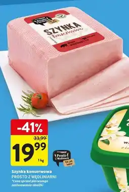 Intermarche Szynka konserwowa Prosto Z Wędliniarni oferta