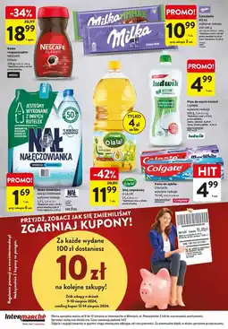 Intermarche Czekolada alpine milk Milka oferta