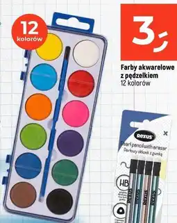 Dealz Farby akwarelowe 12 kolorów oferta