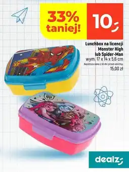 Lunchbox śniadaniowy spiderman