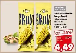 Lody pistacchio Sammontana Gruvi