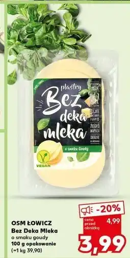Kaufland Plastry do kanapek i zapiekania o smaku goudy Bez Deka Mleka oferta