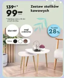 Biedronka Zestaw stolików kawowych oferta